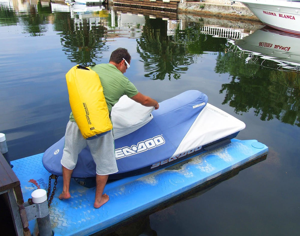 Overboard Waterproof Dry Flat Bag (5 L, Yellow)